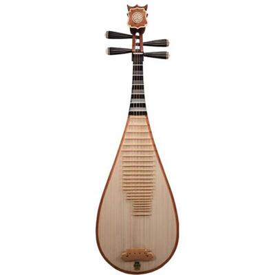 敦煌牌琵琶20560/20560M特选花梨木乌木相轸清水如意头花/牡丹