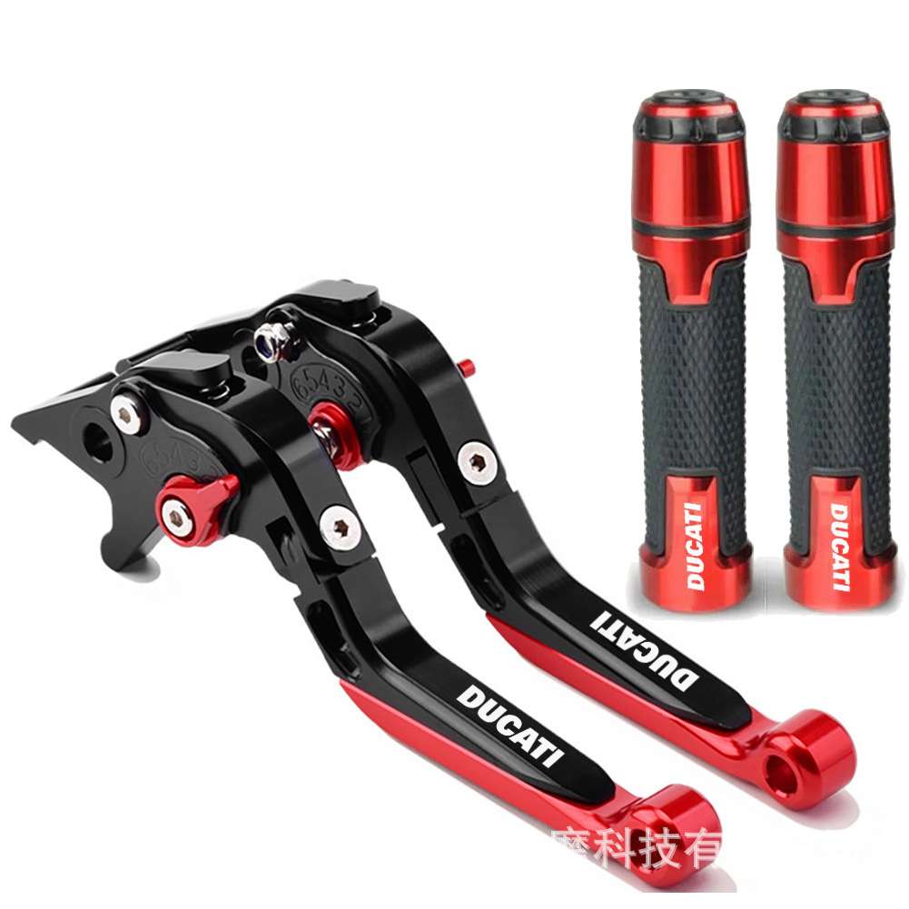 适用于杜卡迪899 Panigale 848 /EVO  CNC改装刹车离合牛角手把