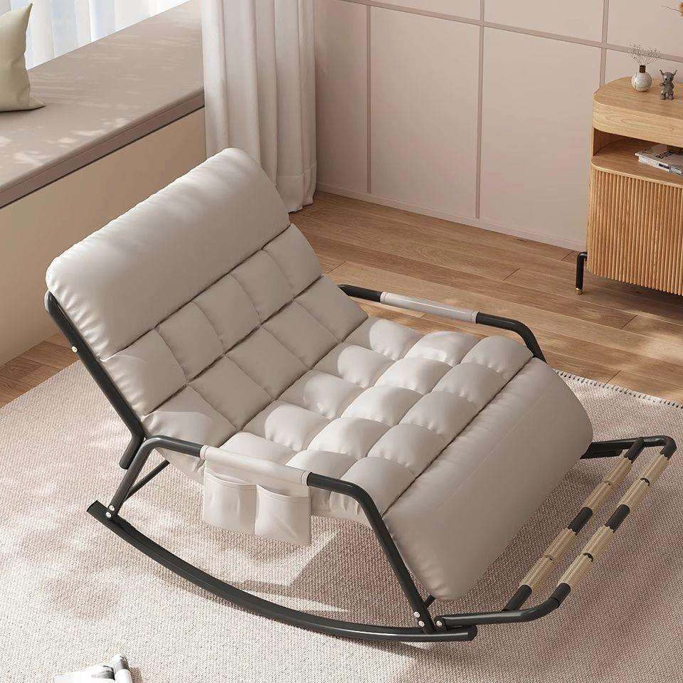 躺椅摇摇椅成人坐睡两用新款双人午休椅子阳台家用休闲懒人沙发椅