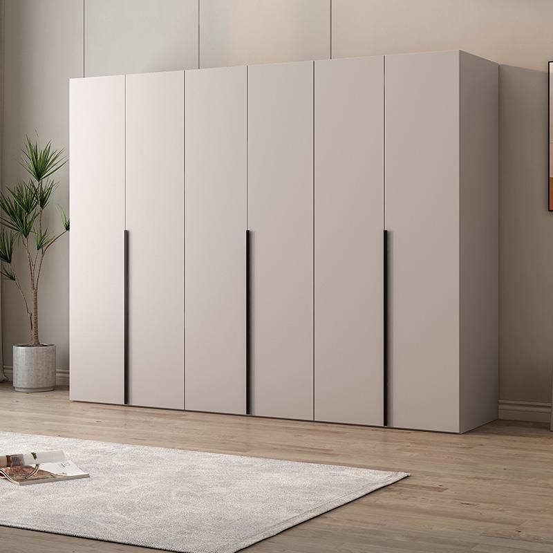 衣柜卧室家用全实木经济型儿童储物柜简易组装出租房用收纳大衣橱