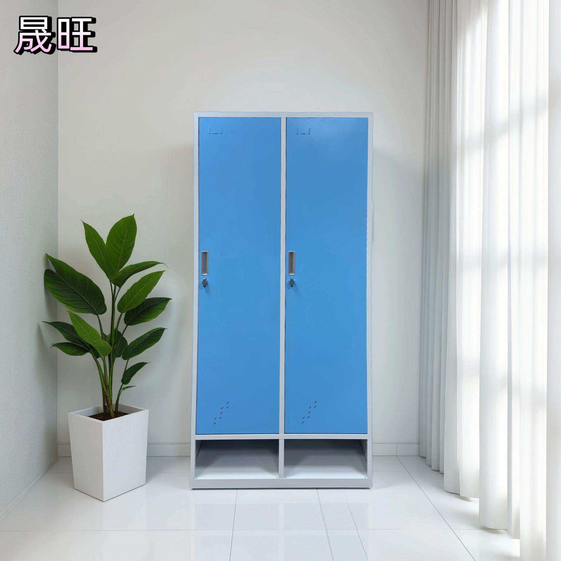 宿舍员工两门更衣柜学生宿舍钢制柜学生公寓柜书包柜浴室带锁储物,收纳整理,烫衣板及配件,淘宝优惠券,粉丝福利购,淘宝优惠卷