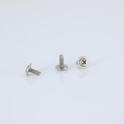 现货PWB1.4*3.5*4带垫自攻螺丝平尾盘头垫片一体带大介