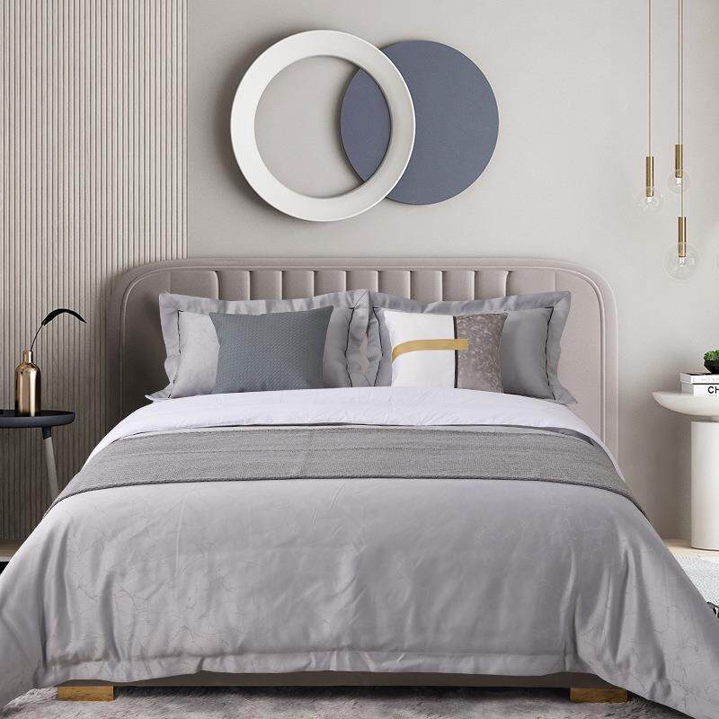 展厅样板间家具配套床品轻奢意式港式简约软装床品六件套