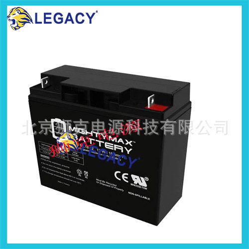 MIGHTYMAX蓄电池 ML18-12 12V18AH 可充电 SLA AGM 电池