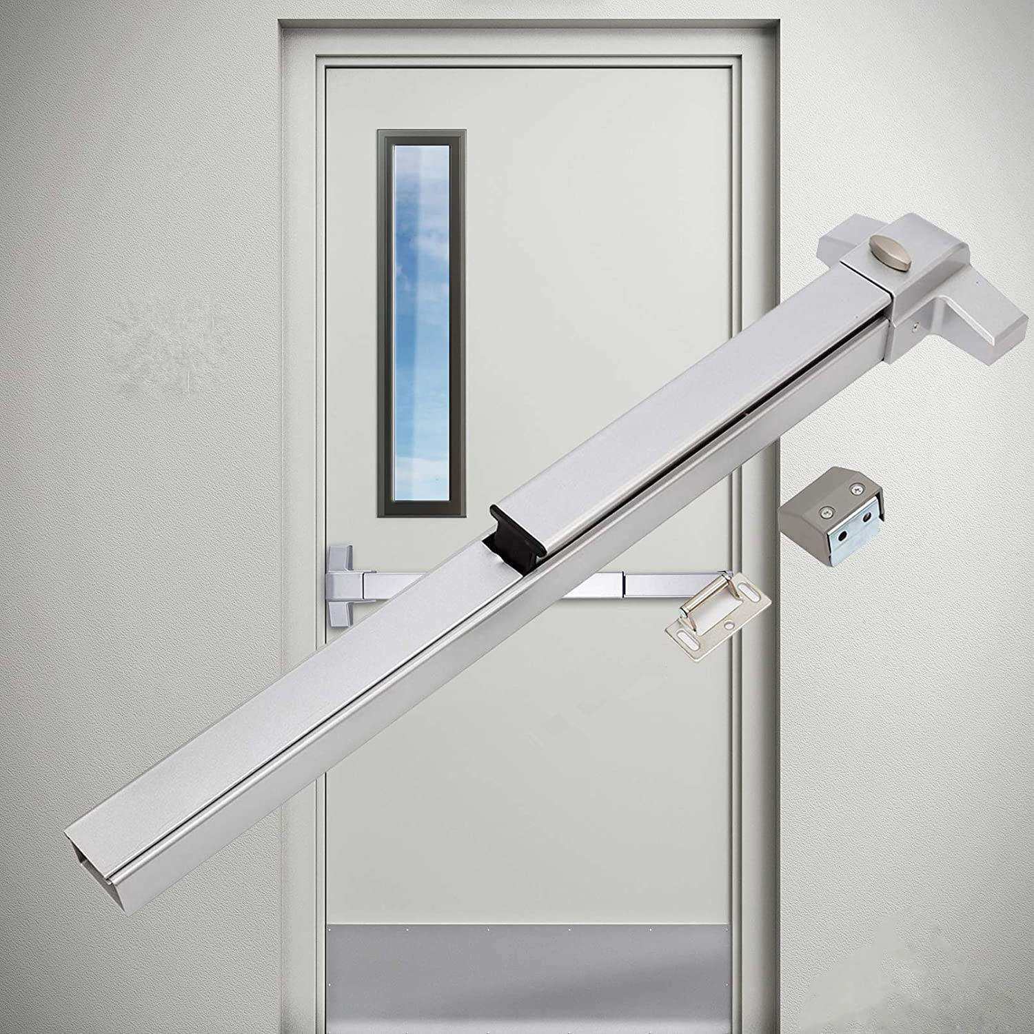 PanicExit门推杆设备硬件带外部手柄下压防火锁31英寸逃生锁