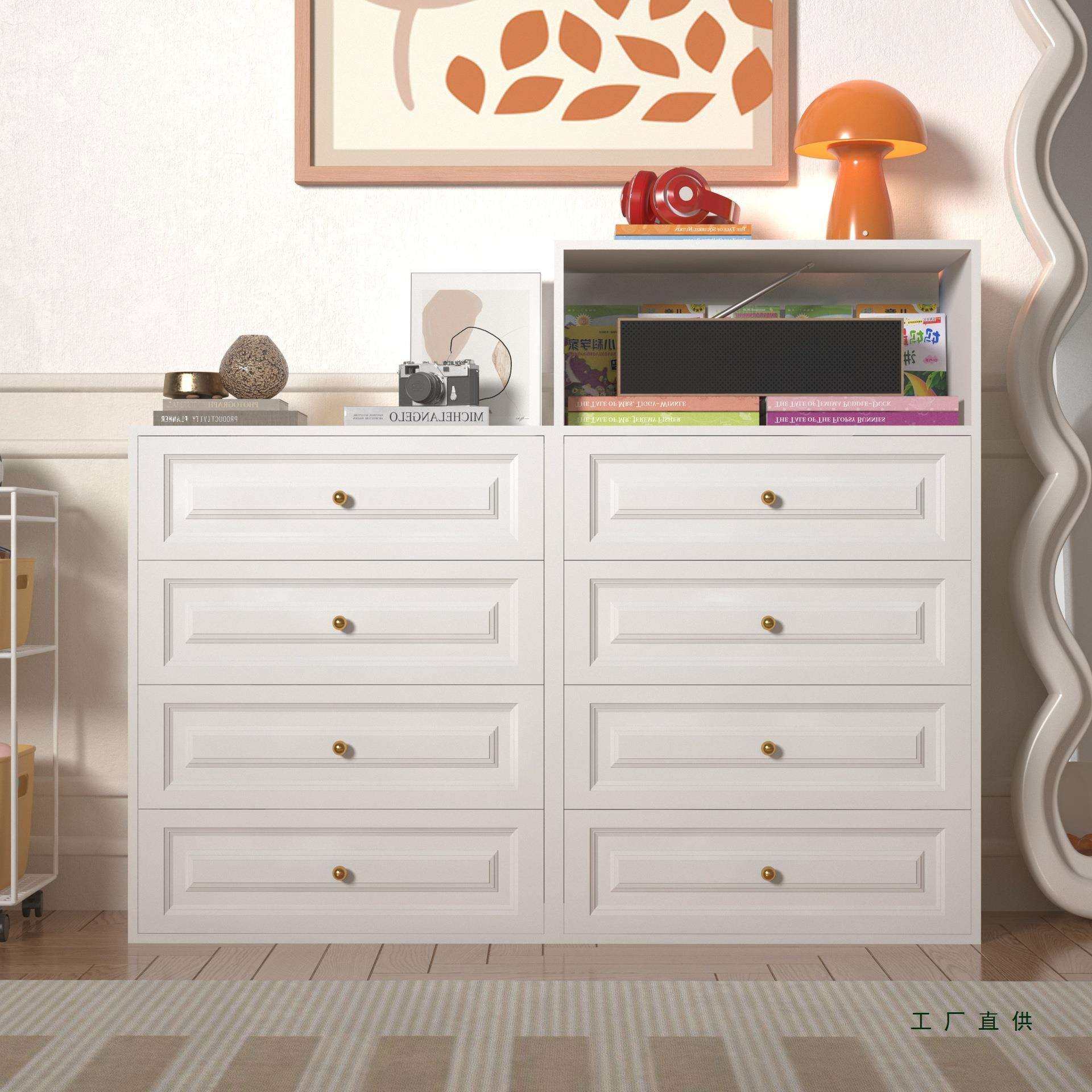 家用斗柜钢制抽屉柜落地多层客厅卧室铁艺五斗柜靠墙收纳储物柜子,收纳整理,烫衣板及配件,淘宝优惠券,粉丝福利购,淘宝优惠卷