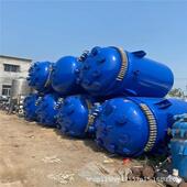 搪瓷反应釜100L 5吨双层夹套不锈钢反应釜高压蒸汽盘管反应罐开