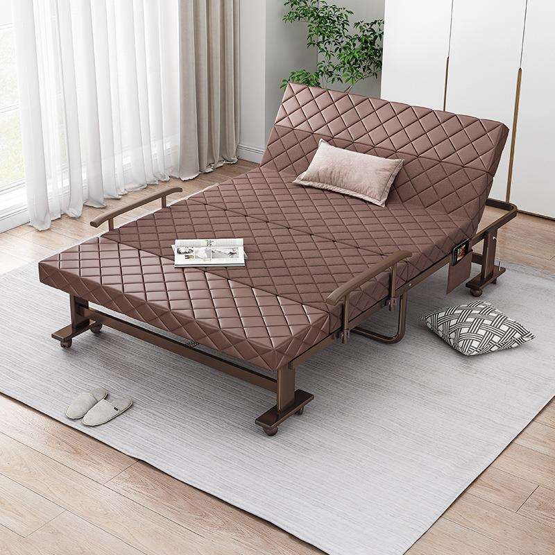 单人折叠床办公室午休午睡神器床家用简易躺椅便携行军双人陪护床