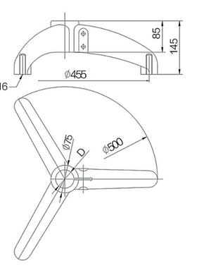 上海晓沃销售塑料加强尼龙三爪脚架SZ-50.9