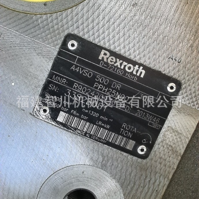 力士乐Rexroth液压柱塞泵AHA4VSO500DR/30L-PPH25N00有现货
