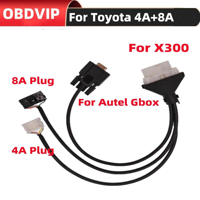 For Toyota 4A 8A 2 in 1 适用于道通808 轩宇车鼎X300设备