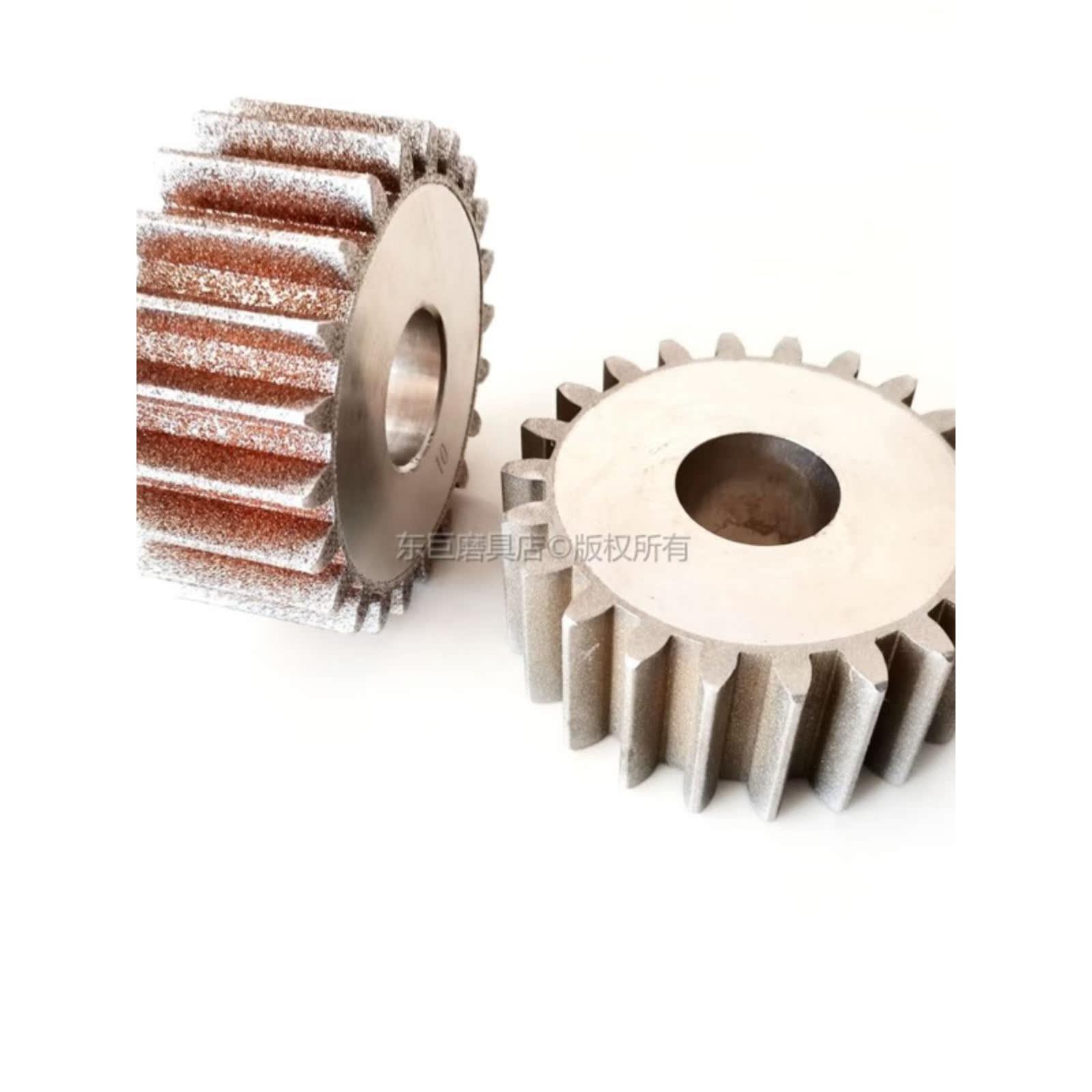 圆柱直齿轮镀砂 电镀立方氮化硼CBN100-300目 东莞电铸砂轮加工厂