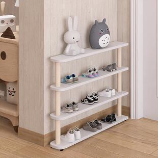 童鞋架宝宝专用小型门后极窄放鞋置物架门口家用迷你超窄小鞋柜