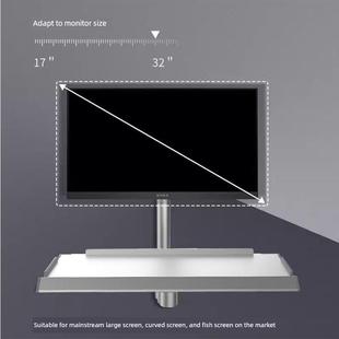 壁挂式显示器支架工业设备电脑屏幕支架一体机支架伸缩键盘拖架T3