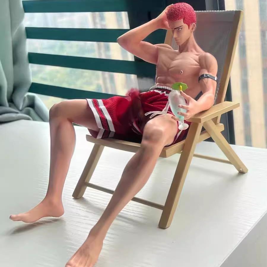 小漫模型 LUST 灌篮高手 沙滩樱木花道 流川枫共鸣版 模型 gk人物