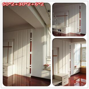 新品 纯实木护墙角保护条 4.5厘米宽 斜边款 送胶 网红个性护角