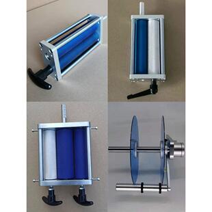 贴标机标签送纸架夹纸杆轴辊纸杆附件无动力滚筒贴标牵引模块机构