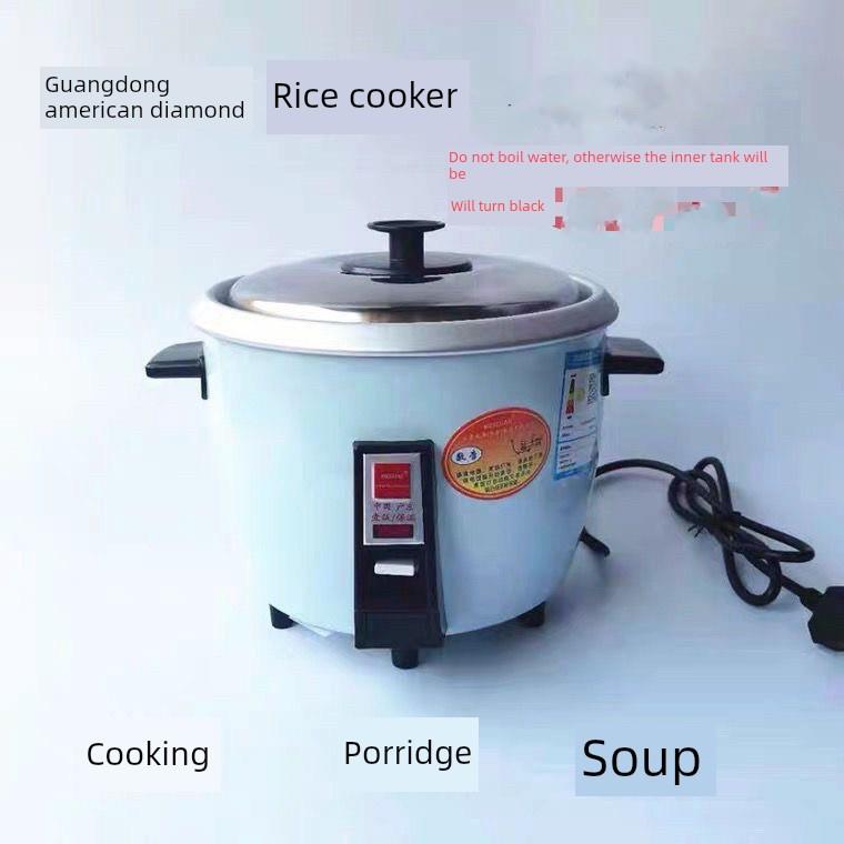 广州美钻小型电饭锅家用电饭煲老式铝胆迷你鼓型锅商用形大电饭锅
