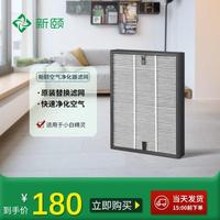 新頤小白精靈空氣凈化器專用除甲醛霧霾活性炭異味過濾網(wǎng)