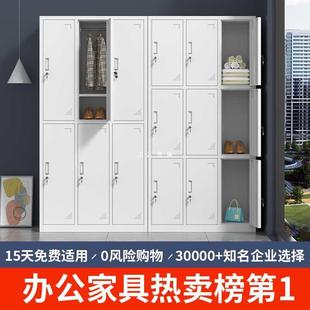 钢制办公室文件柜铁皮凭证档案矮柜福州玻璃门书柜储物更衣柜带锁