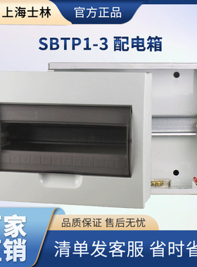 士林pz30系列工程家用强电4-60回路SBTP1-3家用明暗装配电箱