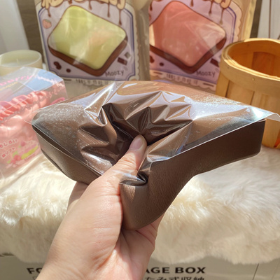 ibloom同款巧克力粘粘吐司木吉正版粘粘吐司慢回弹捏捏乐squishy
