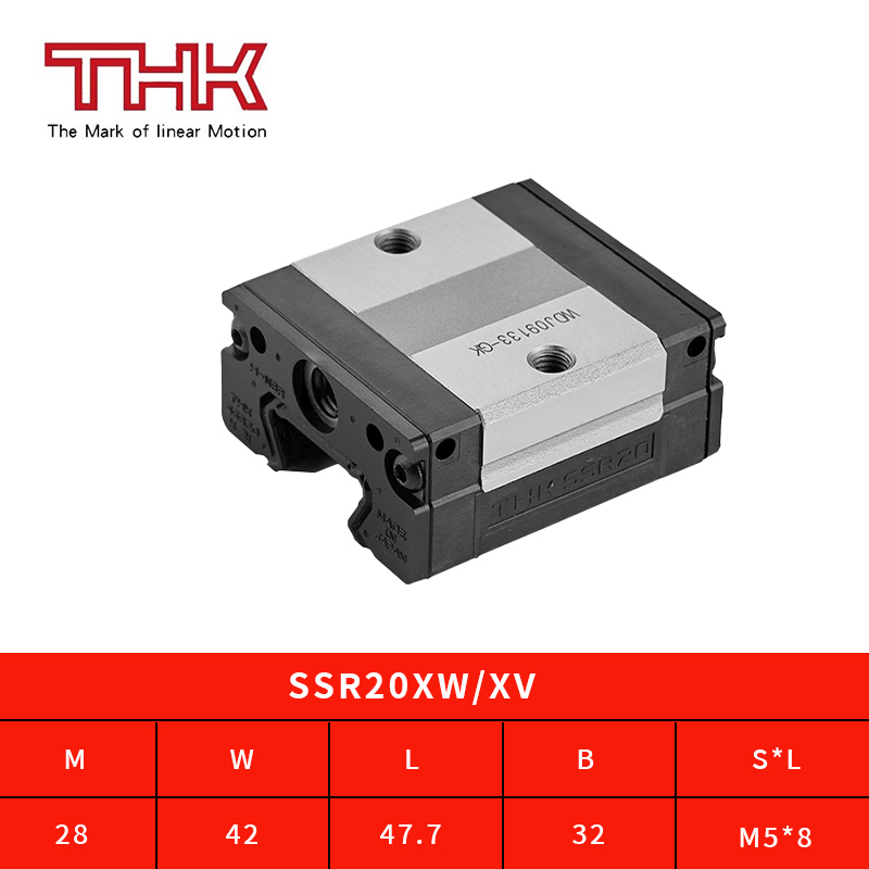 THK滑块直线导轨线轨SSR/SHS/HSR152025303545AR日本原装进口轴承