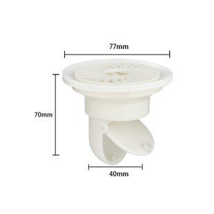 地漏芯卡扣60mm内芯 螺纹大口77mmUFO防臭芯卫生间管道防虫防臭盖