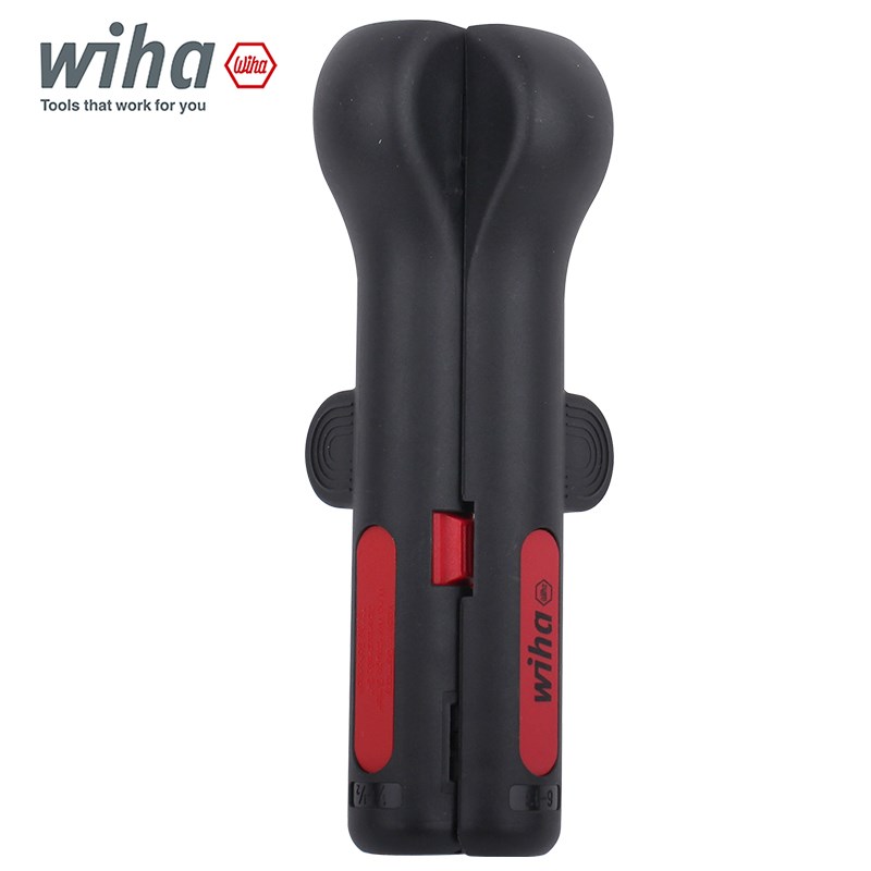 wiha威汉圆形电缆剥线器进口电线外皮扒线剥皮钳子工具44620