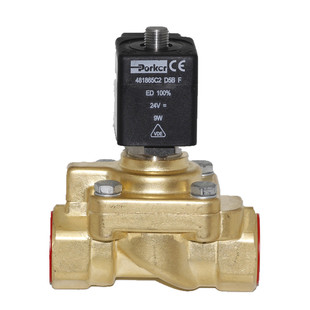 DC24V 40bar常闭型吹气阀 220V 高压电磁阀吹瓶机专用 派克321H35