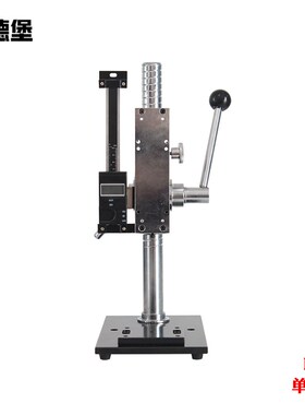 艾德堡HPA压力试验机HP数显推拉力计手动压力测力机台HPB带标尺