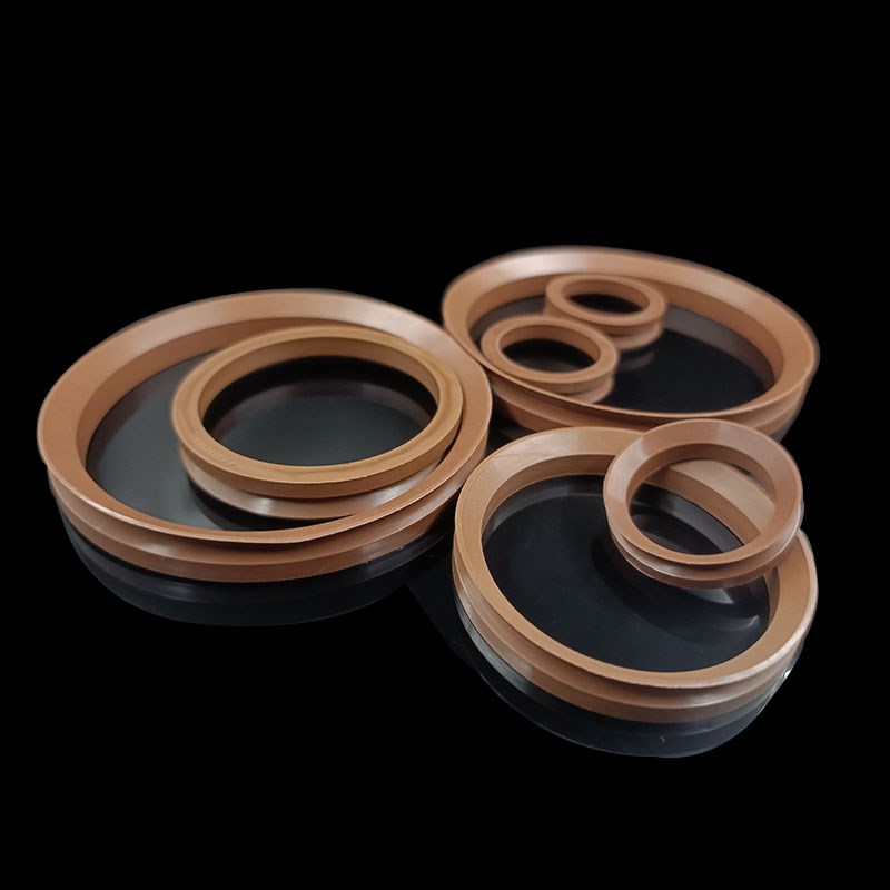 耐高温氟胶VD水封唇形旋转密封圈VA-10B5/110/120/125/130水泵配