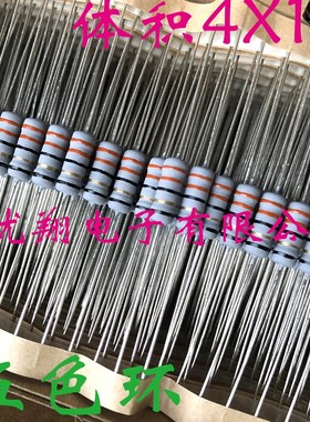 KNP 2WS线绕电阻10R/22R/27R/30R/33R/39R/47R/51R/75R/100欧 /1W