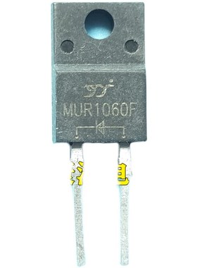 全新进口原装 MUR1060F TO-220F-2 快恢复二极管 10A 600V 可直拍