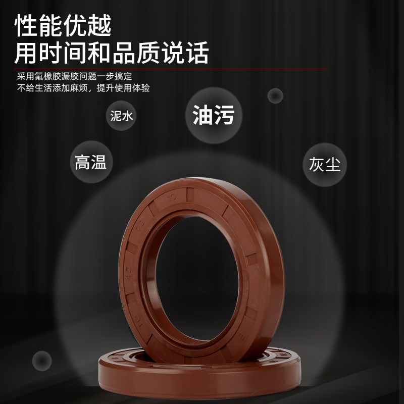 氟胶TC骨架油封145*165*170*175*180*190*12*13*14*15*16耐高温FB