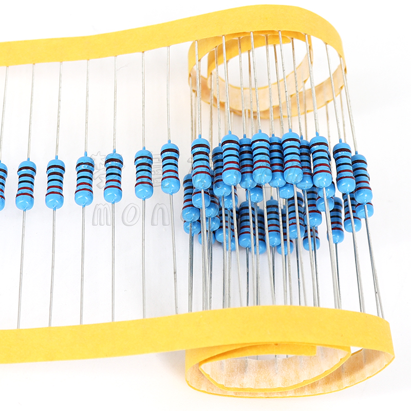 1/2w金属膜电阻1% 0.5W 4.7KR 5.1KR 5.6KR 6.2KR 6.8K 7.5KR千欧