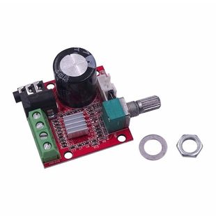 10W纯D类双声道立体声清功放板 12V PAM8610迷你功放板 TDA2030