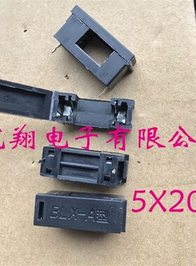 铜脚 海奇正品BLX-A型  5*20  保险丝座 BLX-A(带盖)  100个=13元