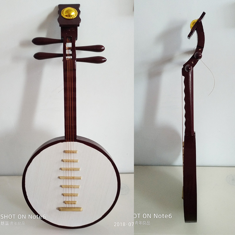 速发道具中琶装阮琴民族阮柳琴古琵汉风舞蹈舞台拍照摄影演出道具