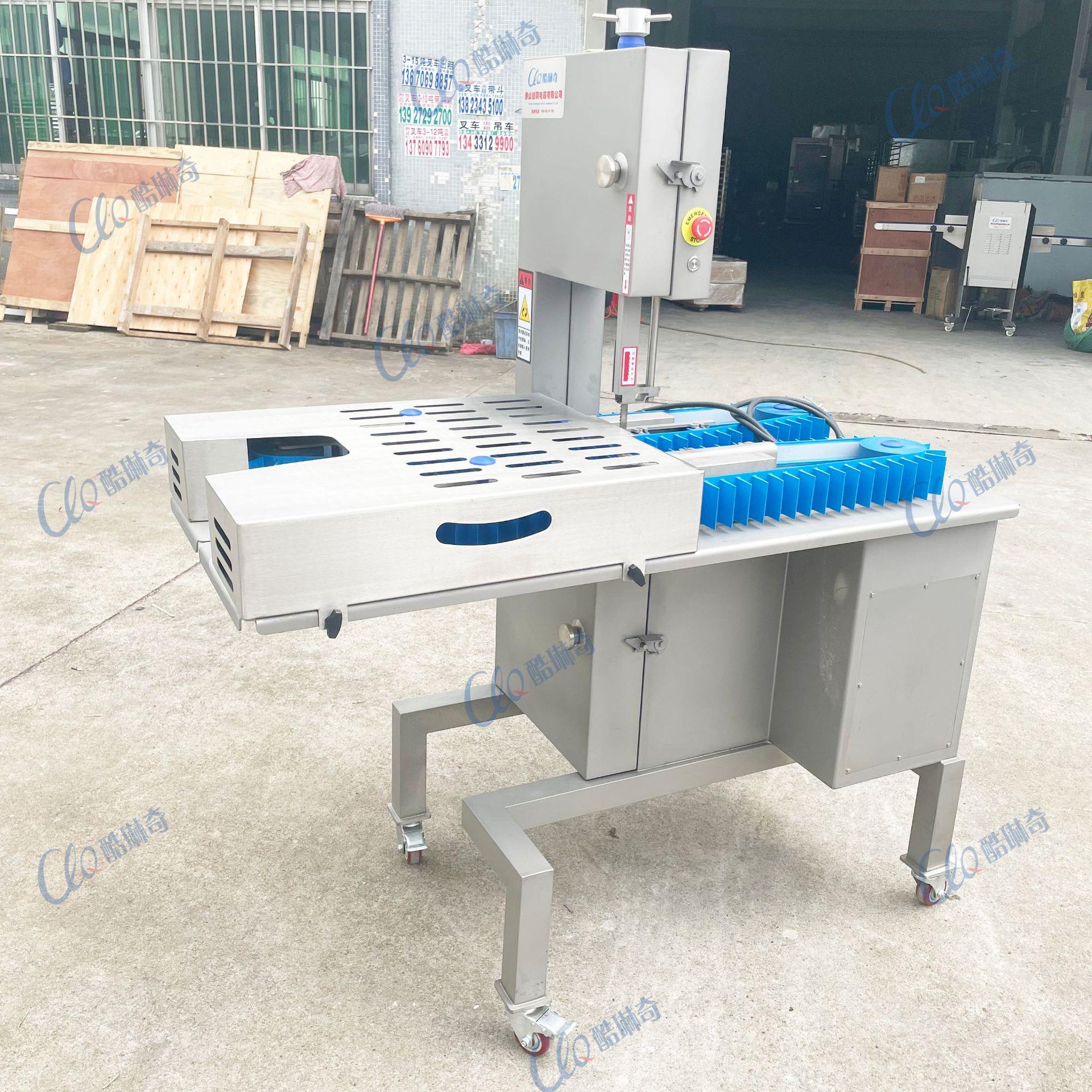 福冷州CY-3AP冻鱼鱼类开边无机 骨鳕鱼黑草鱼切半机锯半机配送猪