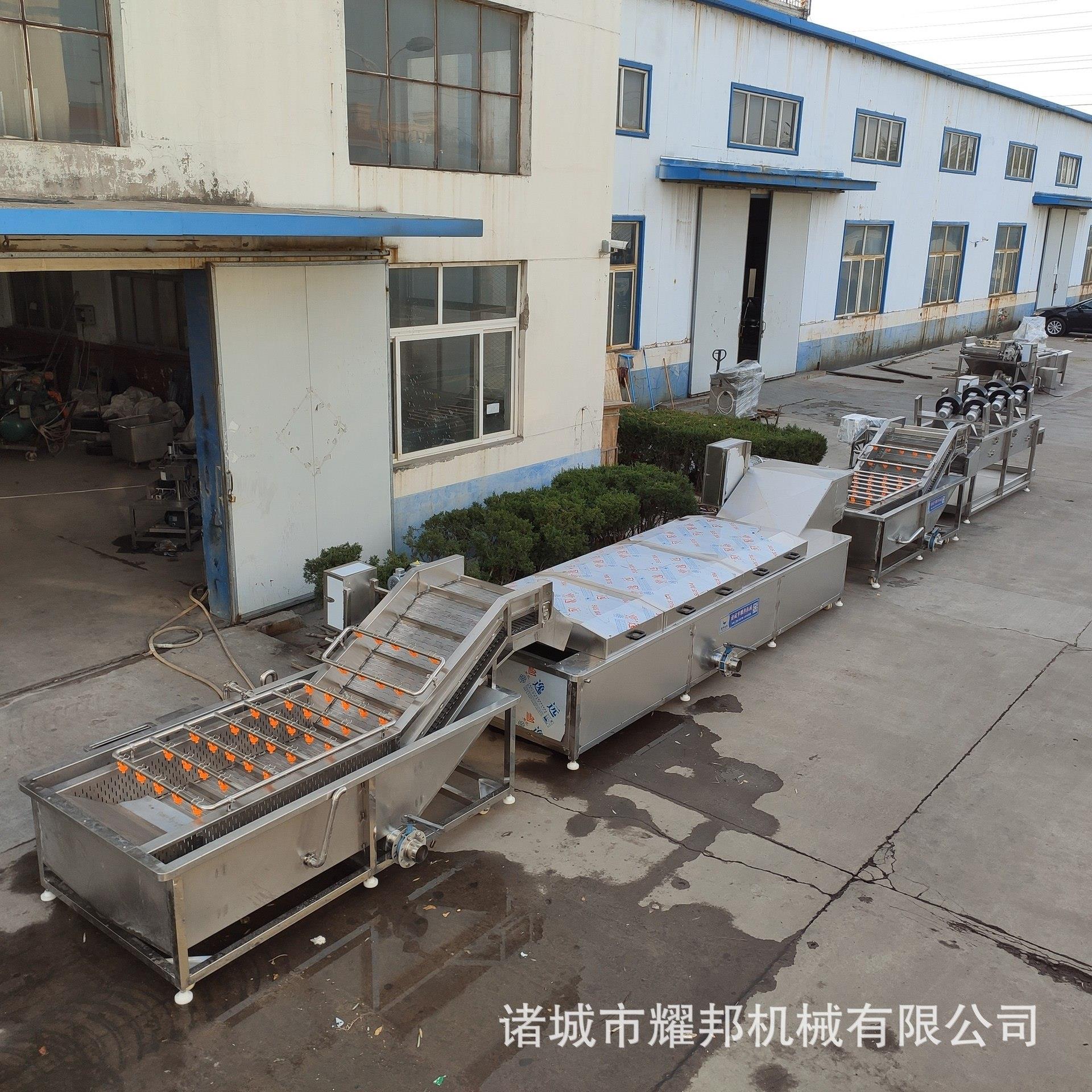 蔬菜土清豆片洗青漂烫杀蒸YB-PT100煮机菜 食用菌蒸煮设备 山野加