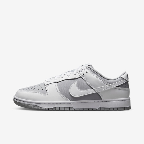 Nike耐克男鞋Dunk Low 灰白低帮复古透气运动休闲板鞋 DJ6188-003