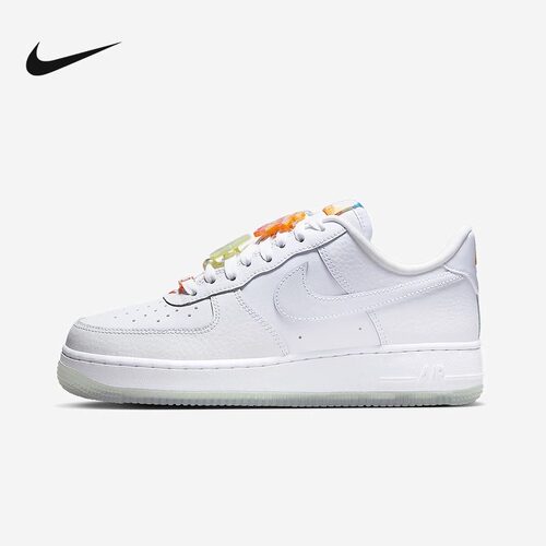 NIKE耐克25夏季新款运动鞋AIR FORCE1空军一号女子板鞋IB8875-111