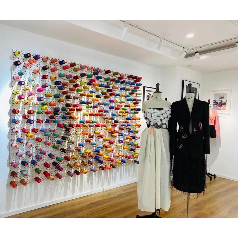 放线架子实木洞洞板缝纫线架平车线高车线宝塔线编织封包线毛线架