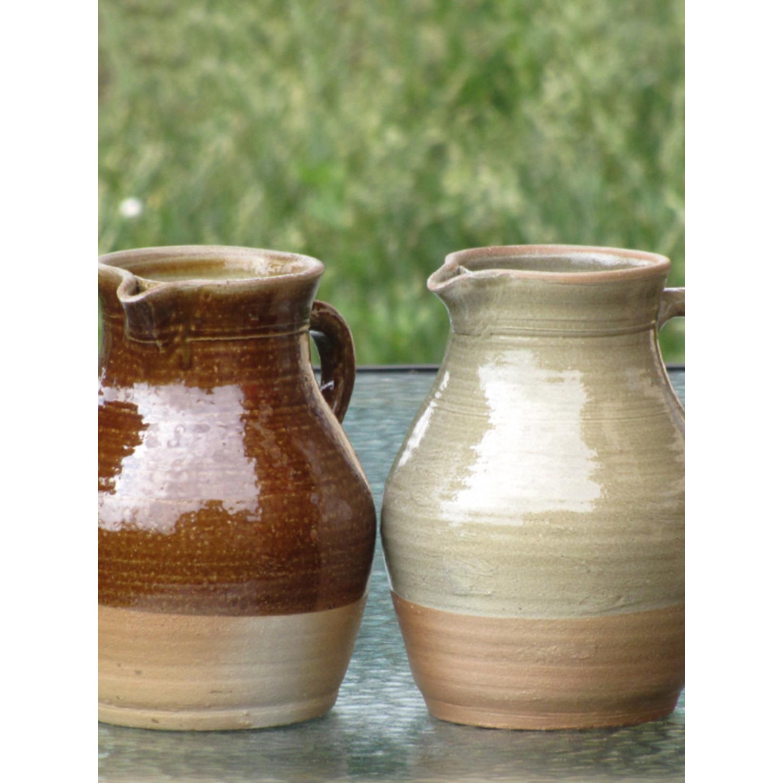 茶水罐储水瓶手工陶器花草茶泡茶壶大容量水壶茶渣桶桌面水培陶罐