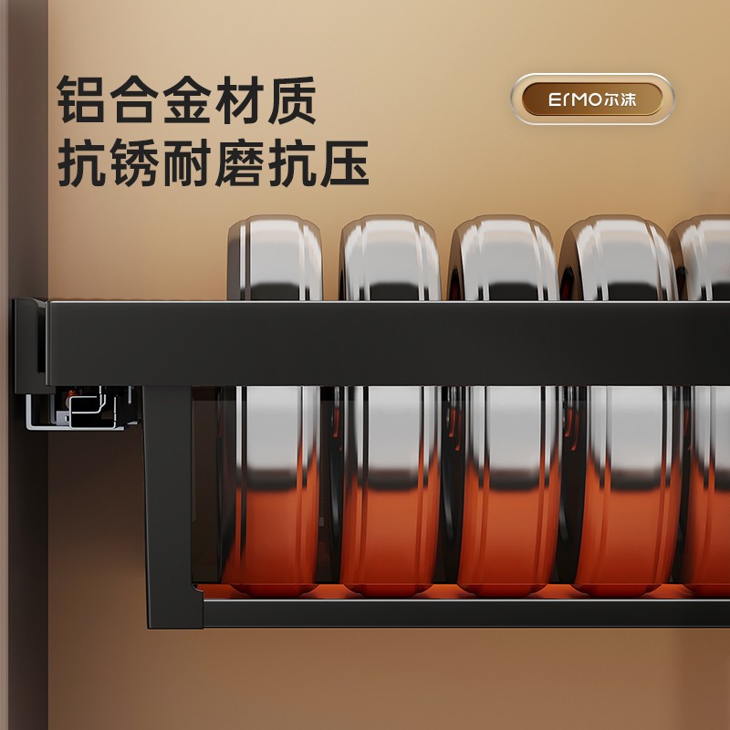 速发衣柜拉篮抽屉式抽拉篮衣帽间伸缩裤架玻璃家用内置收纳滑轨裤
