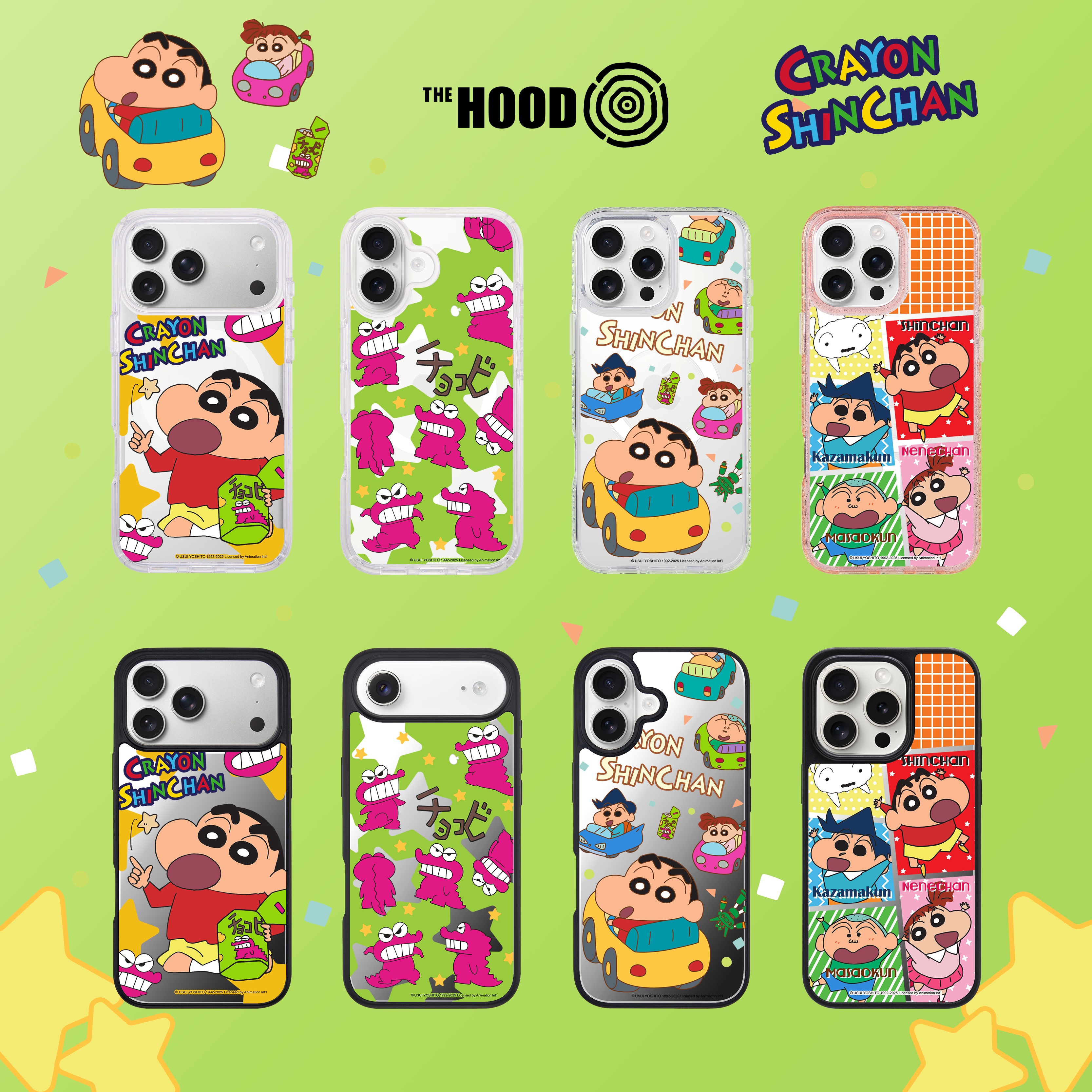 蜡笔小新联名苹果手机壳防摔