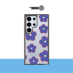 适用于三星Galaxy HOOD THE 气垫防摔手机壳镜面保护壳 Breeze Blossom S25 Plus Ultra 创意系列