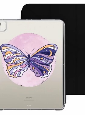 THE HOODxCarly 艺术家联名 Butterfly Moon 适用苹果iPad Pro/Air7/Mini 2025新款可拆式多角度防摔保护套