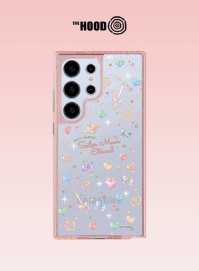 THE HOOD 美少女战士联名 变身器图案 适用于三星Galaxy S25/24/23 气垫保护防摔手机壳镜面保护壳